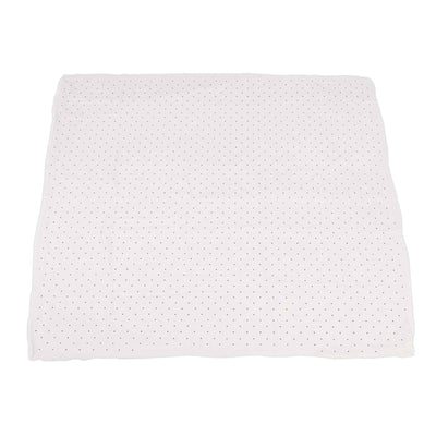 Canyon Sunset Flowers and White Polka Dot Newcastle Blanket